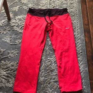 Nike crapped tights!